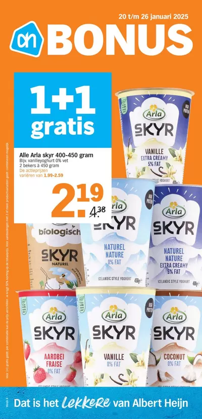 Catalogus van Albert Heijn in Breda | Onze beste deals voor u | 18-1-2025 - 25-1-2025