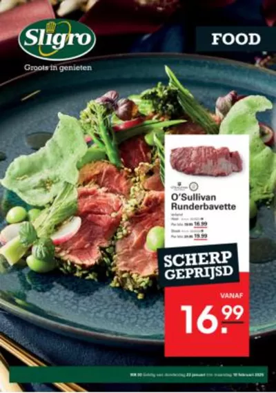 Catalogus van Sligro in Doetinchem | Aanbiedingen voor koopjesjagers | 23-1-2025 - 10-2-2025