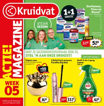 Catalogus van Kruidvat in Enschede | Kruidvat folder | 27-1-2025 - 9-2-2025