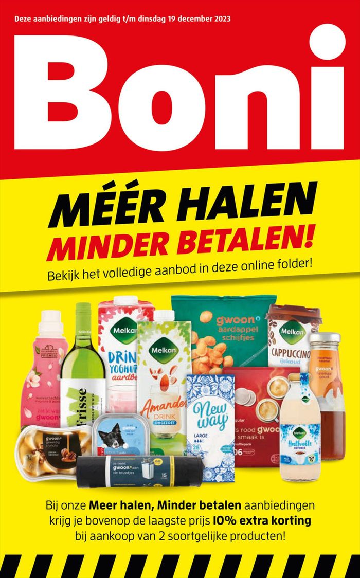 Catalogus van Boni | Meer Halen Minder Betalen okt-dec | 18-10-2023 - 19-12-2023