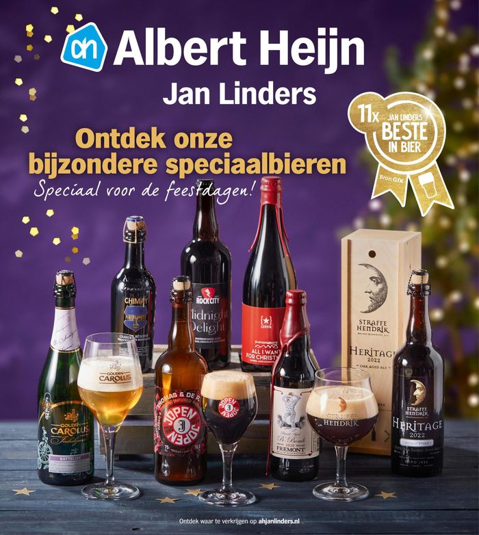 Catalogus van Jan Linders | Speciaalbieren folder Albert Heijn Jan Linders | 15-11-2023 - 31-12-2023