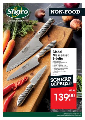Aanbiedingen van Supermarkt in Haarlem | Sligro folder bij Sligro | 16-11-2023 - 4-12-2023