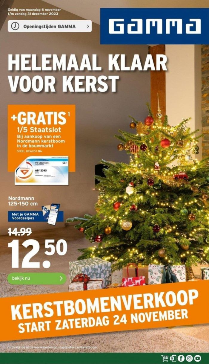 Catalogus van Gamma in Amsterdam | Helemaal Klaar voor Kerst | 16-11-2023 - 31-12-2023