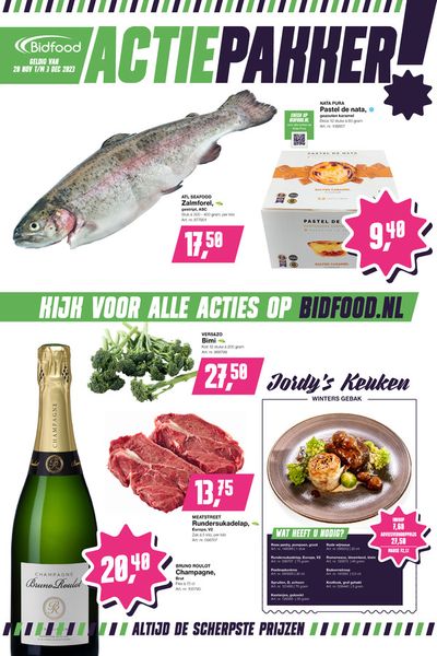 Catalogus van Bidfood in Den Haag | Actiepakker Restauratief | 21-11-2023 - 3-12-2023