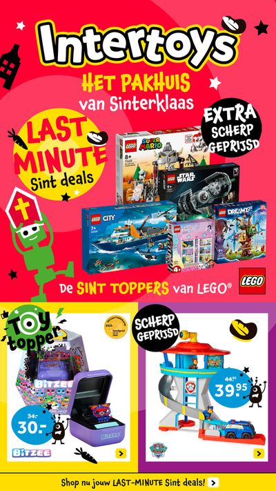Catalogus van Intertoys | Intertoys Sint folder week 48 | 27-11-2023 - 30-11-2023