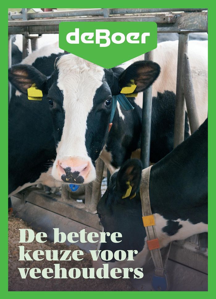 Catalogus van De Boer Drachten | De Betere Keuze Voor Veehouders | 21-12-2023 - 31-3-2024