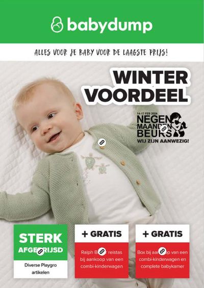 Aanbiedingen van Baby, Kind & Speelgoed in Den Haag | Winter Voordeel bij Baby-Dump | 30-1-2024 - 24-2-2024