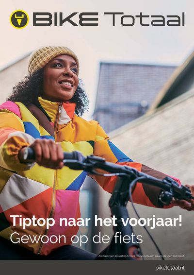 Aanbiedingen van Auto & Fiets in Rotterdam | Tiptop naar het voorjaar! bij Bike Totaal | 5-2-2024 - 29-2-2024