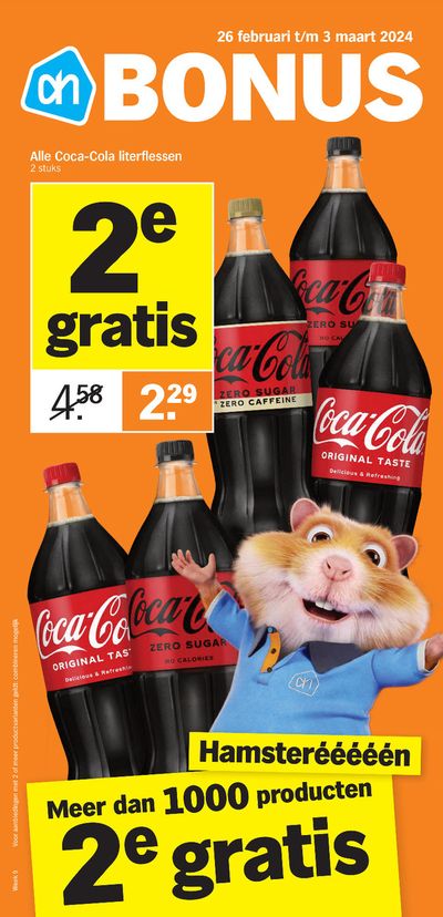 Aanbiedingen van Supermarkt in Den Haag | Albert Heijn Bonus bij Albert Heijn | 26-2-2024 - 3-3-2024