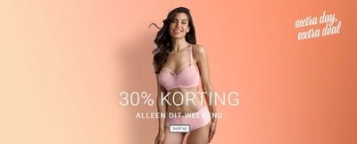 Aanbiedingen van Kleding, Schoenen & Accessoires in Utrecht | 30% Korting bij Marlies Dekkers | 1-3-2024 - 4-3-2024