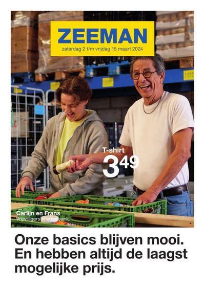 Aanbiedingen van Kleding, Schoenen & Accessoires in Utrecht | Zeeman folder bij Zeeman | 2-3-2024 - 16-3-2024