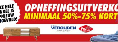 Aanbiedingen van Wonen & Meubels in Eindhoven | Verouden Wonen en Slapen Korting 50 - 75% bij Verouden Wonen en Slapen | 15-3-2024 - 31-3-2024