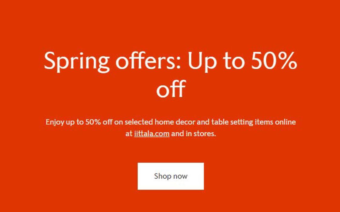 Catalogus van Iittala in Amersfoort | Spring Offers: Up To 50% Off | 15-3-2024 - 31-3-2024