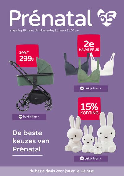 Aanbiedingen van Baby, Kind & Speelgoed in Zaandam | Prenatal folder bij Prenatal | 19-3-2024 - 2-4-2024
