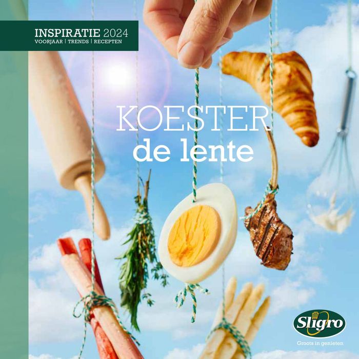 Catalogus van Sligro in Rotterdam | Lente inspiratiemagazine | 19-3-2024 - 2-4-2024