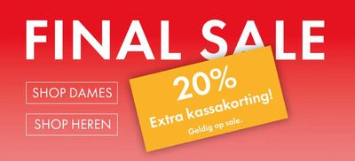 Aanbiedingen van Kleding, Schoenen & Accessoires in Schiedam | Final Sale bij The Stone | 19-3-2024 - 4-4-2024