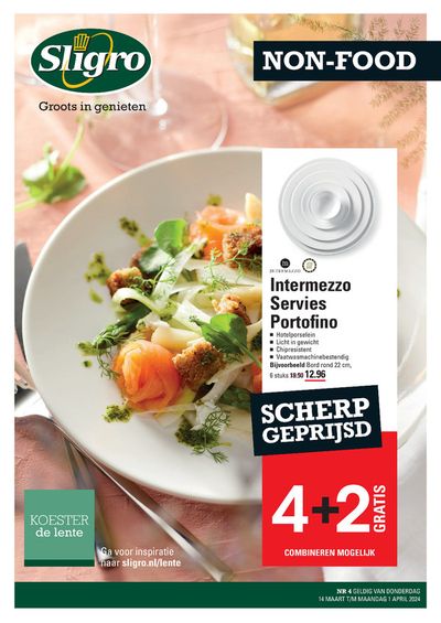 Catalogus van Sligro in Rotterdam | Sligro Non - Food | 14-3-2024 - 1-4-2024