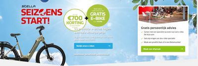 Aanbiedingen van Auto & Fiets in Volendam | Stella Fietsen Korting bij Stella Fietsen | 20-3-2024 - 2-4-2024