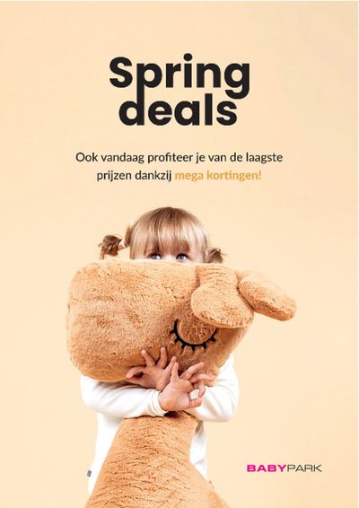 Aanbiedingen van Baby, Kind & Speelgoed in Bergen op Zoom | Babypark - Kortingspecial SP24 A5 bij Babypark | 23-3-2024 - 6-4-2024