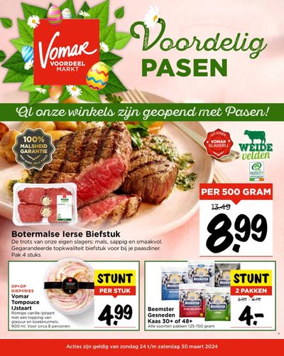 Aanbiedingen van Supermarkt in Zaanstad | Folder Vomar bij Vomar | 23-3-2024 - 6-4-2024