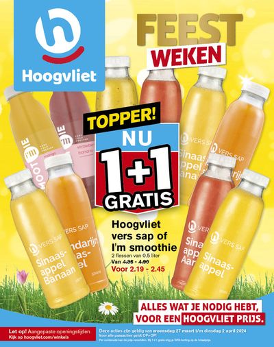 Aanbiedingen van Supermarkt in Lisse | Hoogvliet Aanbiedingen bij Hoogvliet | 23-3-2024 - 6-4-2024