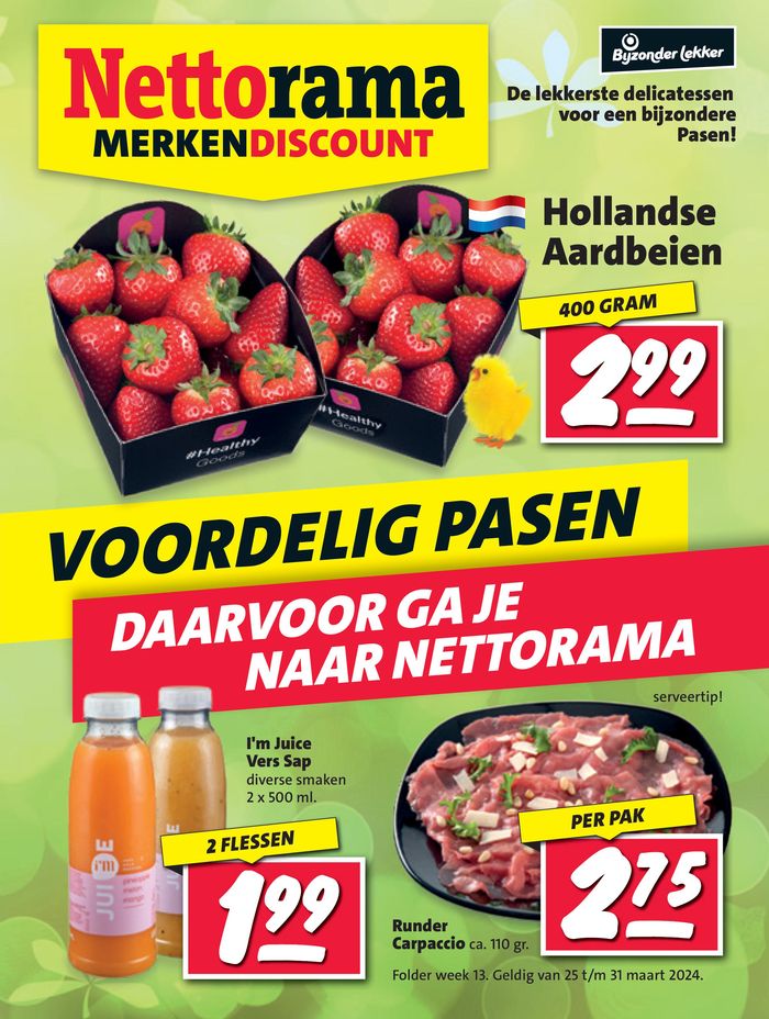 Catalogus van Nettorama in Barendrecht | Nettorama Merken Discount | 25-3-2024 - 31-3-2024