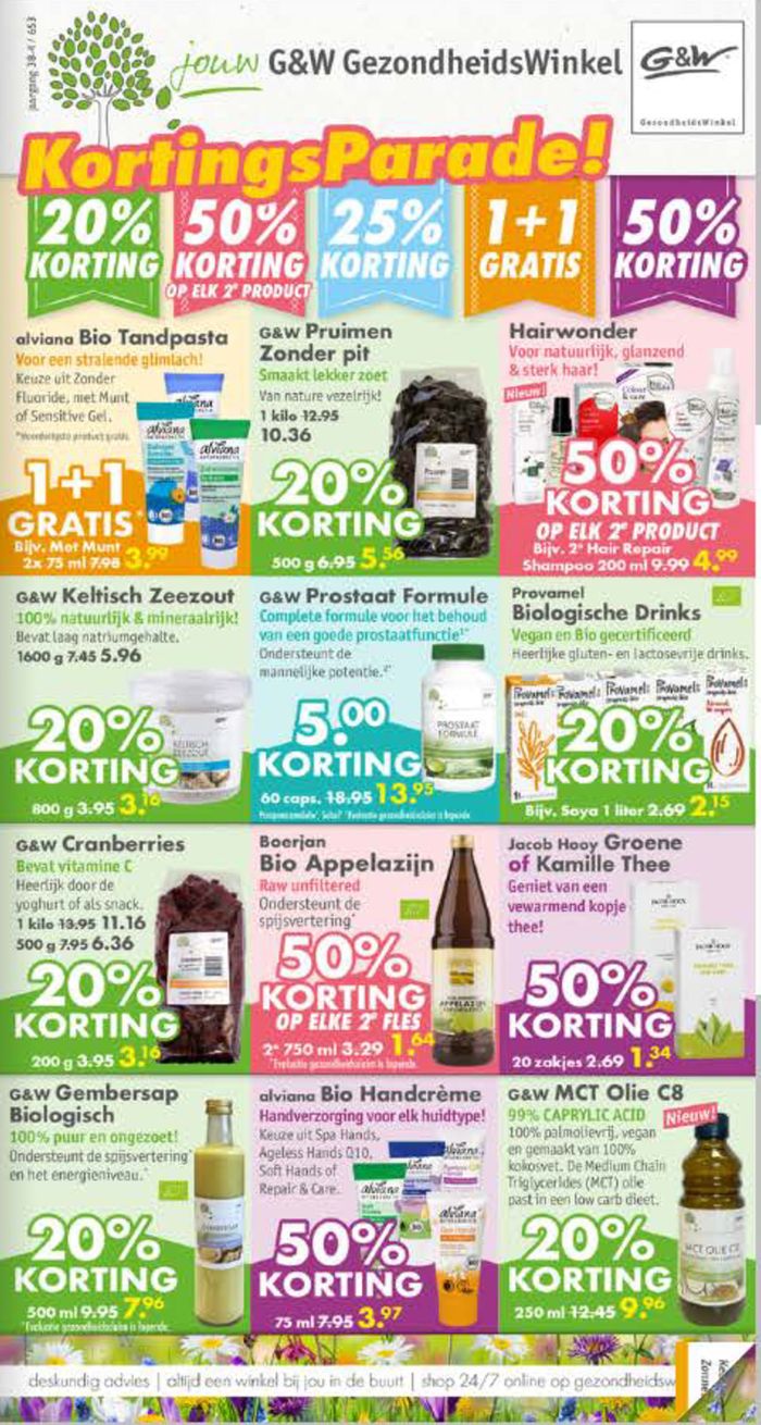 Catalogus van Gezond & Wel in Zaandam | Kortings Parade! | 25-3-2024 - 21-4-2024