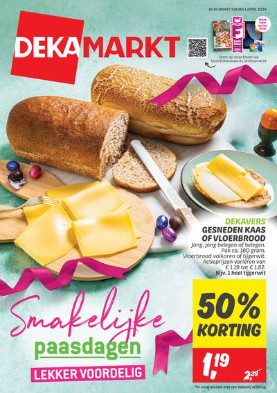 Aanbiedingen van Supermarkt in Zaanstad | Dekamarkt folder bij Dekamarkt | 26-3-2024 - 9-4-2024