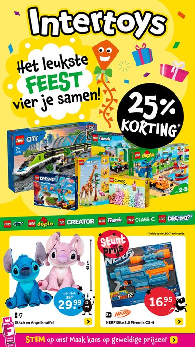 Aanbiedingen van Baby, Kind & Speelgoed in Leerdam | Intertoys folder Pasen + Suikerfeest 2024 bij Intertoys | 26-3-2024 - 9-4-2024
