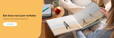 Aanbiedingen van Wonen & Meubels | Een thuis voor jouw verhalen Verzamel ze in een fotoboek en bespaar 20% bij Photobox | 26-3-2024 - 31-3-2024