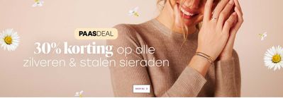 Aanbiedingen van Kleding, Schoenen & Accessoires in Hoensbroek | 30% korting op alle zilveren & stalen sieraden bij Lucardi | 27-3-2024 - 1-4-2024