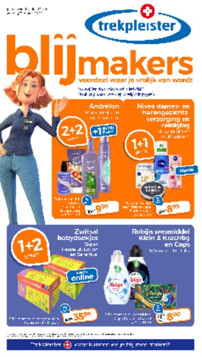 Aanbiedingen van Drogisterij & Parfumerie in Zoetermeer | Trekpleister folder bij Trekpleister | 18-3-2024 - 31-3-2024