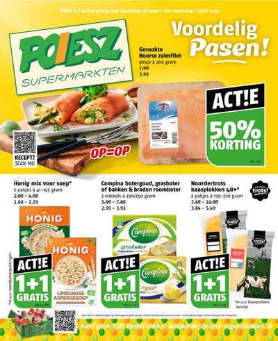 Aanbiedingen van Supermarkt in Emmeloord | Okkinga Communicatie bij Poiesz | 28-3-2024 - 11-4-2024