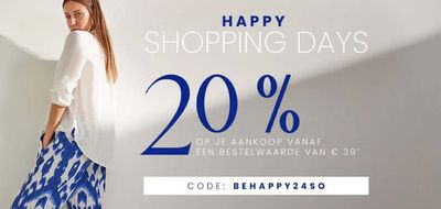 Aanbiedingen van Kleding, Schoenen & Accessoires in Steenbergen (Noord-Brabant) | Happy Shopping Days bij Street One | 3-4-2024 - 17-4-2024