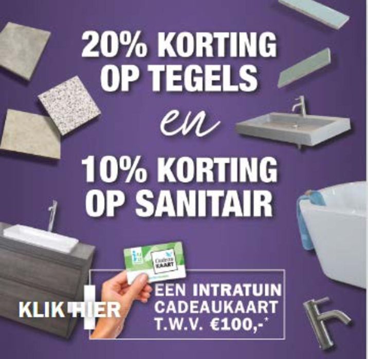 Catalogus van Jan van Erp tegels & sanitair in Kaatsheuvel | Jan van Erp tegels & sanitair Korting | 4-4-2024 - 16-4-2024