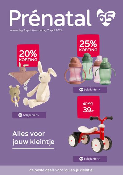 Aanbiedingen van Baby, Kind & Speelgoed in Den Haag | de beste deals voor jou en je kleintjel bij Prenatal | 5-4-2024 - 19-4-2024