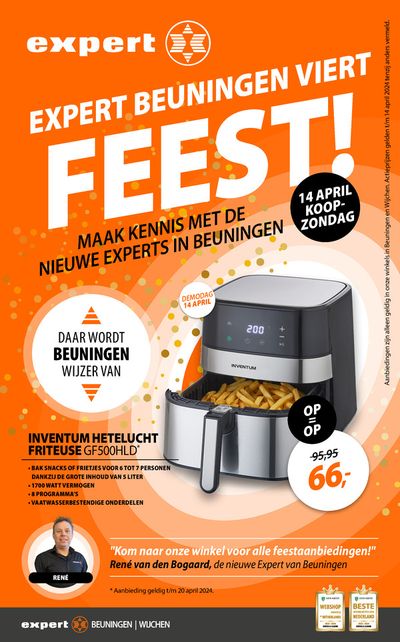 Aanbiedingen van Computers & Elektronica in Volendam | Expert Feest! bij Expert | 6-4-2024 - 20-4-2024
