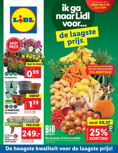 Aanbiedingen van Supermarkt in Aalsmeer | Lidl folder bij Lidl | 4-4-2024 - 17-4-2024