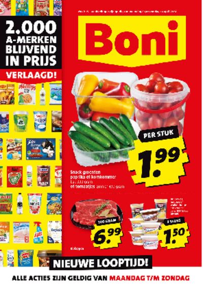 Aanbiedingen van Supermarkt in Soest | Folder week 15 bij Boni | 9-4-2024 - 23-4-2024