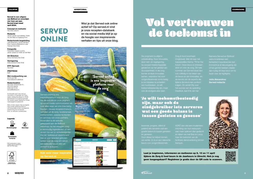 Catalogus van Bidfood in Nieuwegein | Served | 9-4-2024 - 23-4-2024
