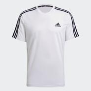 Aanbieding van AEROREADY Designed To Move Sport 3-Stripes T-shirt voor 18,2€ bij Adidas