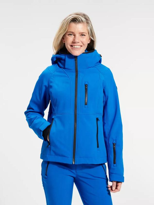 Aanbieding van Montana - Ski softshell jas dames - Human Nature voor 75€ bij ANWB