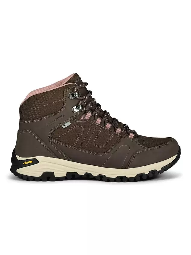 Aanbieding van Laurabossen - Hoge wandelschoenen dames - Human Nature voor 101,99€ bij ANWB