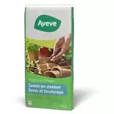 Aanbieding van Potgrond voor zaaien en stekken 20 l voor 6,8€ bij Aveve