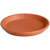 Aanbieding van Onderschotel rond terracotta waterdicht 13cm voor 0,99€ bij Aveve