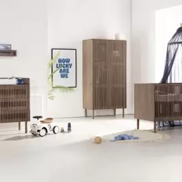 Aanbieding van Kidsmill Dai Babykamer Walnoot voor 989,99€ bij Babypark