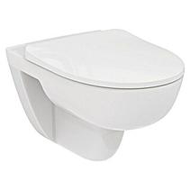Aanbieding van Ideal Standard Hangend toiletset I.LIFE (Zonder spoelrand, Wit) voor 119€ bij Bauhaus