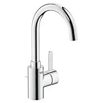 Aanbieding van Grohe Eurosmart Cosmopolitan Wastafelkraan L (Glanzend, Afvoer armatuur: 153 mm) voor 124€ bij Bauhaus