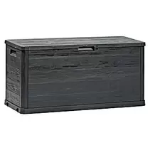 Aanbieding van Toomax Kussenbox (117 x 45 x 56 cm, Kunststof, Zwart) voor 39€ bij Bauhaus