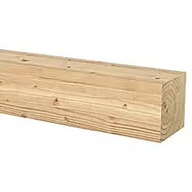 Aanbieding van Tuinpaal Douglas (400 x 15 x 15 cm, Ruw) voor 71,5€ bij Bauhaus